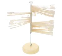 TEHAUX Présentoir Spiralé en Plastique pour Nail Art 120 Couleurs en Éventail Léger et Robuste, Étagère pour Gel en Salon ou Services Mobiles