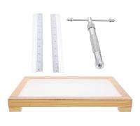 TEHAUX Presse-parfum Extrudeuse de Parfum en Alliage D'aluminium et Bois, Moule pour Bâtonnets de Parfum, Compatible Argile Céramique et Pâte Polymère, DIY