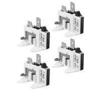 TEHAUX Protecteur de Surcharge et Relais de Démarrage Ptc pour Compresseur de Réfrigérateur 0,5, Kit 4 Pièces, Protection Thermique Surchauffe, Accessoire pour Congélateur et