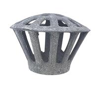 TEHAUX Protection Gouttière Filet Tennis Fonte pour Descente Pluviale Filtre Anti-bouchage et Débris Gardien Solide Animaux Facile à Installer Usage Extérieur Couleur Couleur Aléatoire