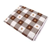 TEHAUX Protection Menstruelle Lavable en Coton 80x120 Cm pour Incontinence Urinaire, Alèse Réutilisable Absorbante pour Lit, Coussin de Protection Hygiénique Pratique et Confortable