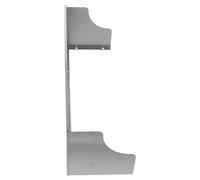 TEHAUX Protection Pluie Argentée en Acier Inoxydable avec Couvercle Imperméable pour Boite aux Lettres Extérieures et Espaces Extérieurs