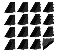 TEHAUX Protections d'angle pour Cadre Photo 100 Pièces Plastique PP Protection d'angle Antichoc pour Expédition Meubles Armoire Album Photo Taille 50X50X25Mm Protège Coins l'usure Déformation