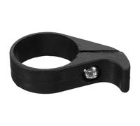 TEHAUX Protège-chaîne de Vélo en Plastique Noir, Garde-chaîne Robuste pour Chaîne de 31,8 Mm, Résistant la Casse, Empêche les Sauts de Chaîne, pour Vtt et Vélo de Route en Extérieur