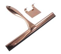 TEHAUX Raclette de Acier Inoxydable Raclette pour Vitre de Porte de Miroir et Fenêtre Outil de Nettoyage Multifonction Solide pour Salle de Bain et Voiture Poignée Ergonomique Finition