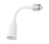 TEHAUX Rallonge Douille Ampoule Bras Extension Flexible Haut Plafond Éclairage Extérieur Intérieur