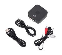 TEHAUX Récepteur Audio sans Fil 50 NFC Adaptateur Audio pour Voiture Ports 35 MM et 2 RCA Compatible Amplificateur et Haut-Parleur Portable et Léger