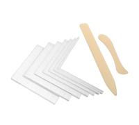 TEHAUX Règle D’angle en Acrylique Transparente, L, Mesure Précise
