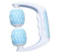TEHAUX Rouleau de Massage Portatif pour Muscles Conception Réflexologie par Acupression en Abs, Facile à Utiliser, Avant ou Après L'entraînement pour Relaxation Musculaire