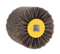 TEHAUX Roulette de Polissage Crin de Cheval pour Touret à Polir, Accessoire Polyvalent pour Sculpture et Carrosserie, Finition Précise et Solide