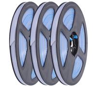 TEHAUX Ruban Adhésif D'étanchéité Auto-adhésif Blanc 8 Mm X 6 M, Bande Imperméable pour Salle de Bain et Évier Cuisine, Joint de Scellage Étanche pour Bord de Comptoir, Protection