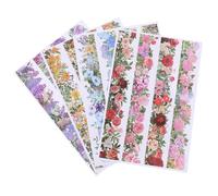 TEHAUX Ruban Adhésif Washi Vintage Décoratif en Papier Pvc 16 Pièces pour Scrapbooking et Création de Journaux sans Résidu de Colle pour Amateurs D'artisanat