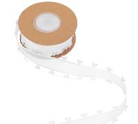 TEHAUX Ruban De Festival Par 10 Rouleaux 25 Mm Ruban Artisanal Blanc Découpable Pour Décoratif