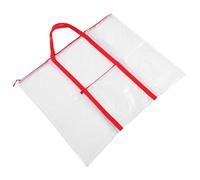 TEHAUX Sac De Rangement pour Tableau Affichage avec Poignées Sac Transparent Toile pour Peinture Croquis Bloc-Notes Et Matériel Affichage