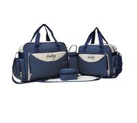 TEHAUX sacs à main pour maman fourre-tout multi-purpose grande capacité 1 set 5pcs à bandoulière bleu usage quotidien