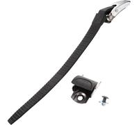 TEHAUX Sangle à Boucle en PVC et pour Patins à roulettes Noirs Facile à Installer, Empêche Patins de Tomber, Vis, 1 Set pour Roller Skates