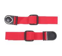 TEHAUX Sangle de Poitrine Antidérapante Réglable en Nylon avec Boucle pour Paquet à Dos Scolaire Rouge, Maintien Sécurisé des Bretelles Lors de Voyages en Plein Air