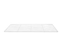 TEHAUX Séparateur Organisateur pour Congélateur Coffre en Métal Maille Blanche, Panneau de Séparation Flexible pour Gestion D'espace et Prévention des Brûlures de Congélation