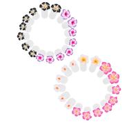 TEHAUX Séparateurs d'Orteils en Silicone Colorés 32 Pièces 4 Sets Protège- pour Pédicure Soulagement et Alignement des Orteils Outil Manucure Pieds