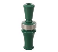 TEHAUX Sifflet D'appel pour Canards en Plastique Vert Simulation Sonore Réaliste et Portée Étendue pour Chasse et Observation Faune Extérieure