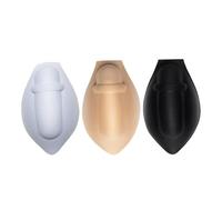 TEHAUX Slip de Bain Homme Coussinet en Mousse 3d U-convexe, Lot de 3 Pièces, Renfort Taille Unique pour Agrandir le Bonnet et Protection les Transparences, Sous-vêtements