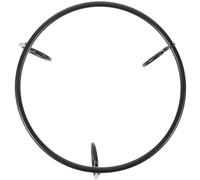 TEHAUX Socle de Globe de Jardin en Fer Noir, Support Robuste pour Sphère