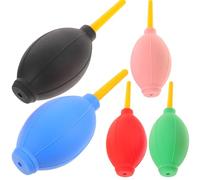 TEHAUX Souffleur D'air pour Cils en Caoutchouc Compact et Léger, Lot de 5 Pièces, Outil Professionnel pour Salons de Beauté et Écoles D'esthétique Couleur Aléatoire