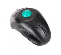 TEHAUX Souris sans Fil Ergonomique à Boule de Commande 2,4ghz Port USB, Design Dauphin en Plastique, 5 Touches, pour Ordinateur Portable