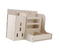 TEHAUX Support à Foin Résistant pour Lapins Cochons et Chinchillas Mangeoire Multifonction sans Abreuvoir Panier de Nourrissage Sûr et Pratique