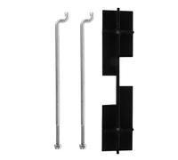 TEHAUX Support de Fixation Batterie en Métal pour Voiturette de Golf Txt | Plaque de Maintien Solide, Empêche les Mouvements, Adaptée au Bac Porte-batterie, Réparation, Remplacement, Équipes