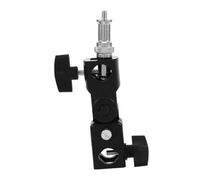 TEHAUX Support De Lampe Torche Et Flash Trépied pour Éclairage avec Adaptateur De Griffe Porte-Accessoires Support pour Parapluie Et Réflecteur