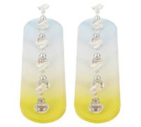 TEHAUX Support Magnétique pour Manucure en Plastique, 2 Sets Présentoir à Nail Art Stable et Design Élégant pour Pratique et Exposition en Salons Domicile