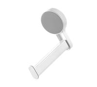 TEHAUX Support Mural Porte Papier Toilette sans Perçage Robuste et Porte Serviettes Salle de Bain Installation Facile Rangement Gain de Place