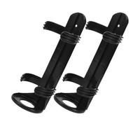 TEHAUX Support pour Extincteur Fixation Sécurisée en Plastique Noir de Voiture 2pcs Installation Facile et Robuste pour Coffre de Véhicule