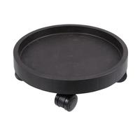 TEHAUX Support pour Jardinière à roulettes Robuste avec Plateau Épais Base Mobile pour Pot de Fleurs Intérieur et Extérieur Capacité de Charge Élevée Facile à Déplacer Nettoyer