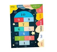 TEHAUX Tapis de Sol Garçon Fille Ludique et Éducatif Tapis Chambre Garçon Fille Vinyle de Jeu pour Salon Chambre et Nurserie