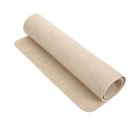 TEHAUX Tapis de Table pour Nail Art Grand Format 61 X 41 Cm en Cuir Pu Imperméable Antidérapant Kaki, Tapis de Bureau pour Salon de Manucure Protection Anti-rayures, pour Manucure