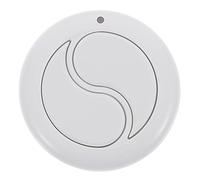 TEHAUX Télécommande Ronde pour Porte de Garage Boutons Compatible Motorisation Remplacement Pratique et Programmation Facile