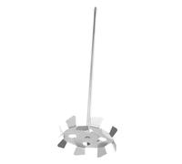 TEHAUX Tête de Mélangeur pour Perceuse Électrique Agitateur de Peinture et Plâtre Mélangeur Robuste pour Béton et Époxy Accessoire pour Construction et Rénovation