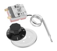 TEHAUX Thermostat de Température Réglable avec Bouton pour Chauffage Électrique Contrôleur Précis pour Radiateur Remplacement Thermostatique Régulateur Numérique pour Chauffage Appoint