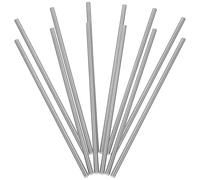 TEHAUX Tiges en Acier Inoxydable 12 Pcs 100 X 3 Mm pour Planche à Crochet Perforée, Accessoires de Tricot Essentiels, Épingles de Blocage Métal pour Loisirs Créatifs et Projets DIY