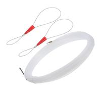 TEHAUX Tire-fil Électrique Nylon avec Attache Outil de Guidage de Câble pour Électriciens Facilite Passage de Fils Conduits Étroits Gain Connexion Sécurisée