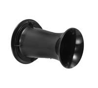 TEHAUX Tube D'évent de Haut-Parleur Rond Design Unique Améliore L'impact des Basses en Abs Noir et Réduit la Distorsion pour Caisson de Basses