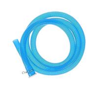 TEHAUX Tuyau Arrivée Eau Flexible pour Machine à Laver Semi Automatique Tube Plastique Bleu Haute Élasticité et Résistance Au Gel Adapté Cuisine et Salle de Bain
