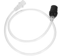 TEHAUX Tuyau D’Aspiration Rallonge en Caoutchouc Noir pour Machine à Ventouses - Tube de Connexion Flexible Accessoire Prolongateur pour Thérapie par Ventouses à Usage Domestique