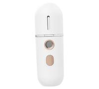 TEHAUX Vaporisateur Nano Visage Portable Blanc Brumisateur Hydratant Compact USB pour Soins de Peau, Contrôle Sébum et Renouvellement Cellulaire Appareil Facial Léger pour Hydratation
