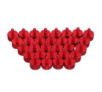 TEHAUX Vis Moletée M3x6 en Alliage D’aluminium Rouge Foncé - 30 Pièces - Boulons à Pouce pour Boîtier D’ordinateur - Fixation Manuelle Antidérapante pour Couvercle, Alimentation