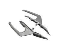 TEHDFG Accoudoir arrière de Moto en Aluminium, Barres d'appui, siège Passager, Compatible avec Trident660 Trident 660 2021-2025(Dark Grey)