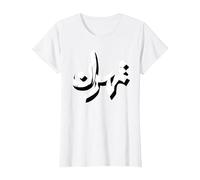 Téhéran T-Shirt, Femme, Blanc, 3XL