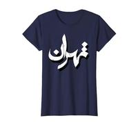 Téhéran T-Shirt, Femme, Bleu Marine, XS